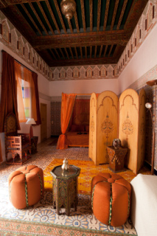 Ein luxuriöses Riad in Marrakesch